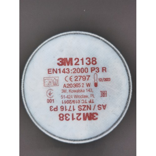 Фильтр - патрон 3M 2138 (P3) FFP3