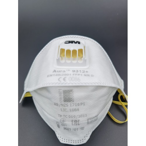 Респиратор - маска 3M Aura 9312 FFP1 NR D c клапаном