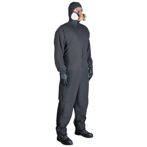 JPC-155 Защитный комбинезон Paint-Expert из полиэфирной ткани (серый)