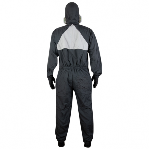 JPC-155 Защитный комбинезон Paint-Expert из полиэфирной ткани (серый)