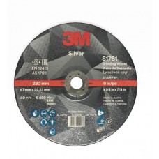 Круг отрезной 3M Silver 51790 T41, 125 мм х 1 мм х 22,23 мм