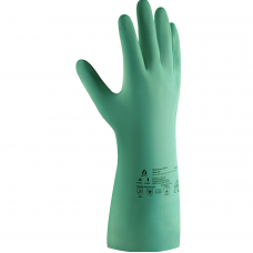 Jeta Safety JN711 Химические перчатки из нитрила Atom Oil с хлопковым напылением