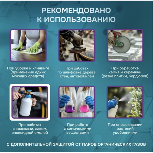 Полумаска фильтрующая PHSV 2011 OG FFP1 NR D